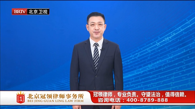 任战敏受邀参与录制的北京广播电视台《法治进行时》节目播出